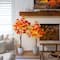 4ft. Pre-Lit Shades of Autumn Maple Artificial Fall Tree with 180 Warm White LED Lights